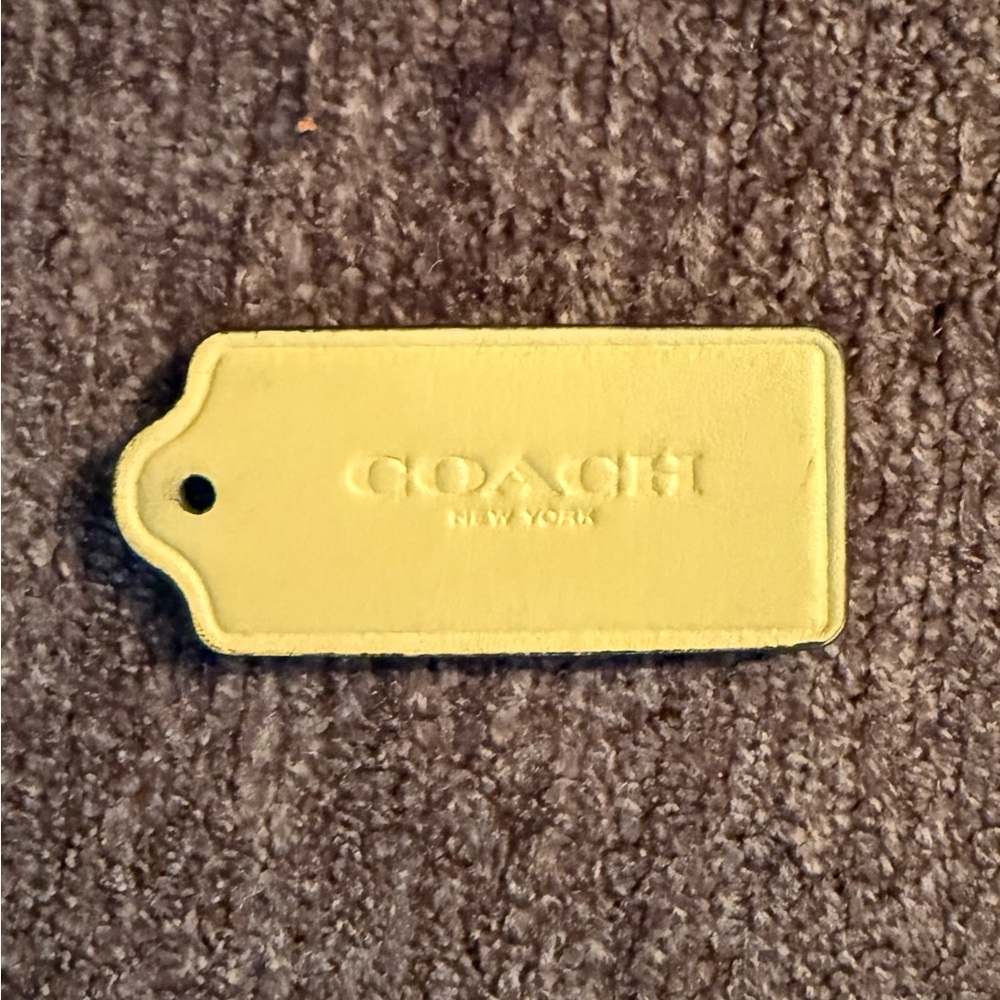 Coach Hang Tag